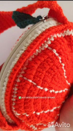 Сумочка детская мандарин подарок игрушка