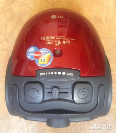 Пылесос LG V-с4b52st (с дополнительным насадками)
