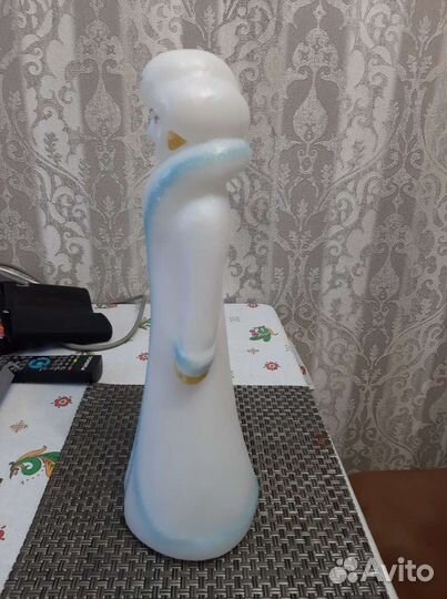 Снегурочка пластмассовая 38см,СССР