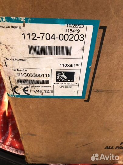 Термотрансферный принтер этикеток Zeb