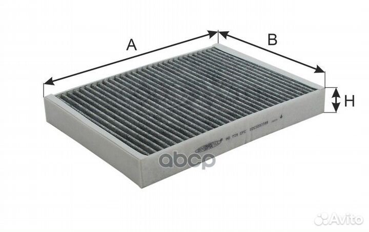 Фильтр салона угольный jaguar, land rover, volvo