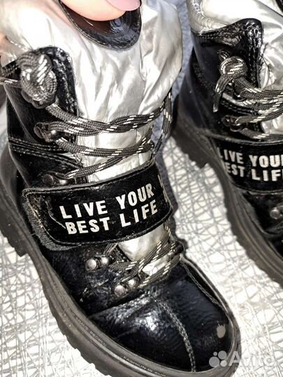 Ботинки демисезонные для девочки 34