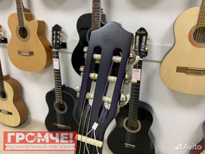 Гитара классическая фиолетовая