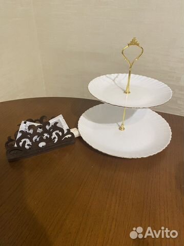 Блюдо, салатники, тарелки, всё новое