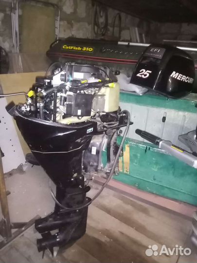 Мотор лодочный инжекторный