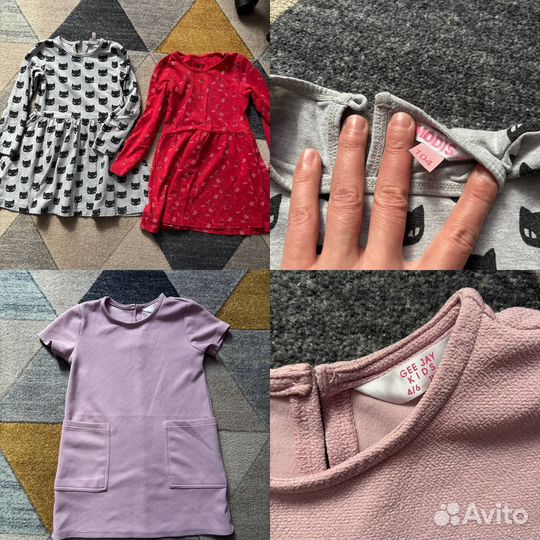 Пакет вещей на девочку 4-5лет