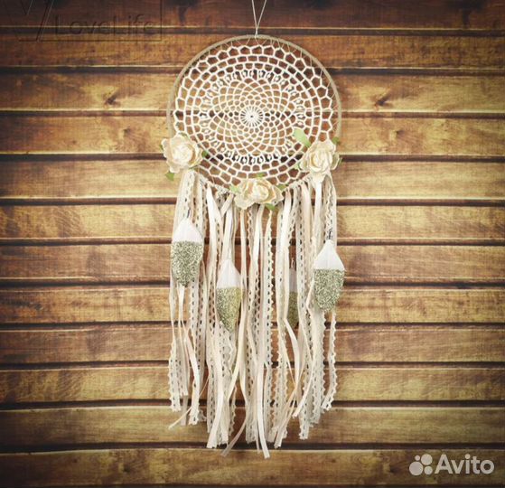 Ловец снов в стиле бохо, рустик