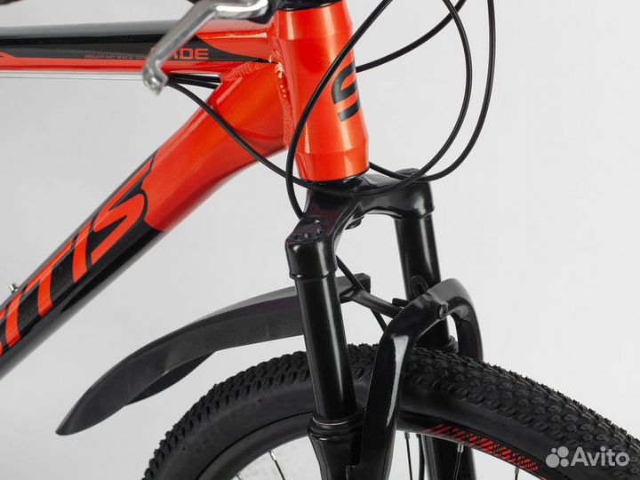 Велосипед sitis rade RD620 26 (2022) оранжево-черн
