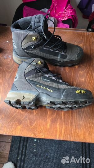 Продам зимние ботинки Salomon SCS GTX б/у размер 4