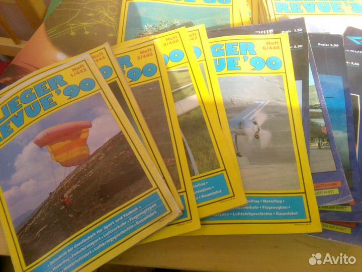 Журналы Flieger revue (Флюгер Ревью)