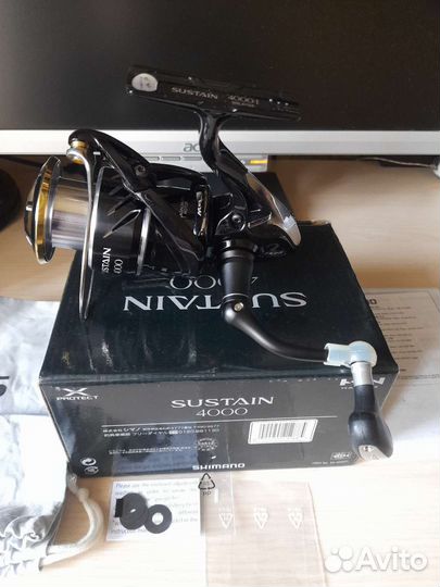 Катушка shimano sustain 4000