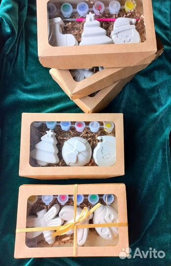 Набор для раскрашивания, гипсовые фигурки