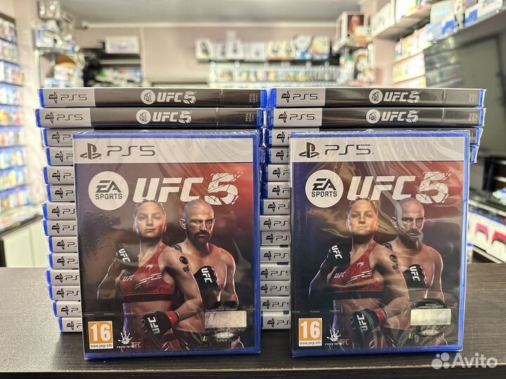 Ufc 5 ps5 диск новый