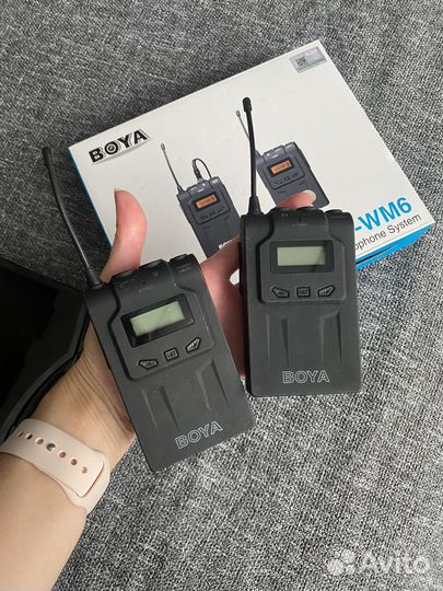 Беспроводной Микрофон boya BY-WM6