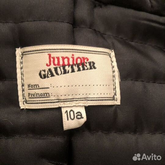 Пальто шерстяное, gaultier, на 10 лет