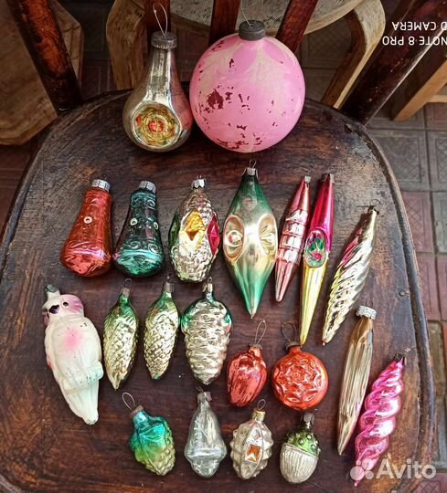 Елочные игрушки СССР