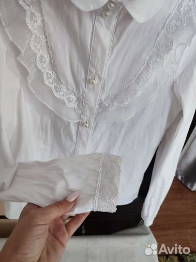 Школьная блузка 146-152