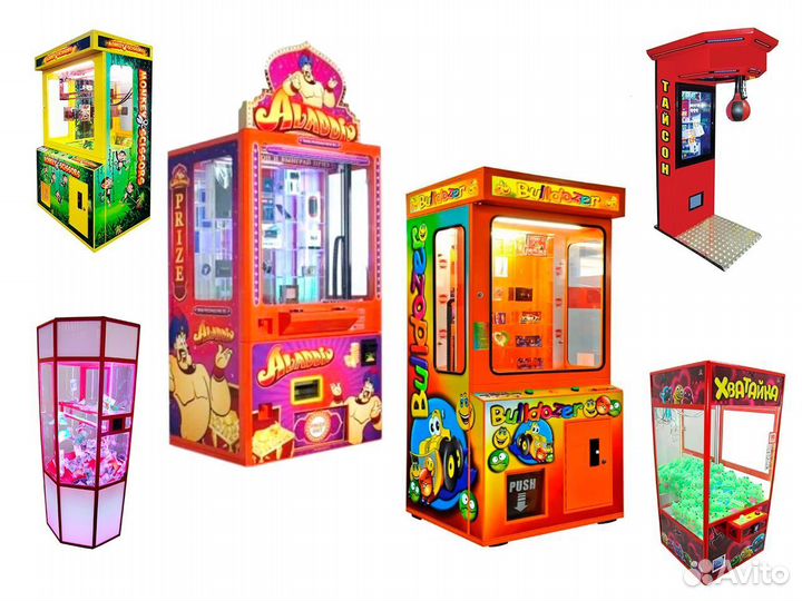 Алладин Снайпер Бульдозер Призовой аппарат