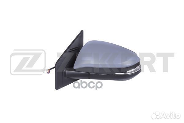 Зеркало в сборе левое / грунтованное / выпуклое