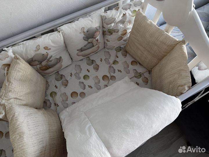 Бортики в кроватку