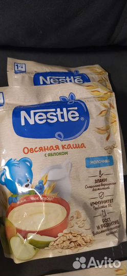 Молочные каши нестле