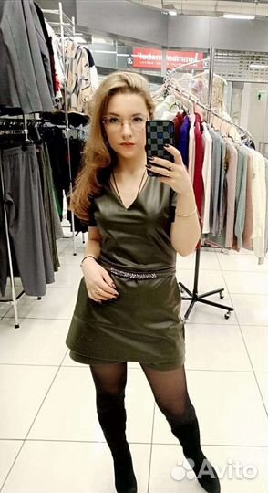 Кожаный комбинезон