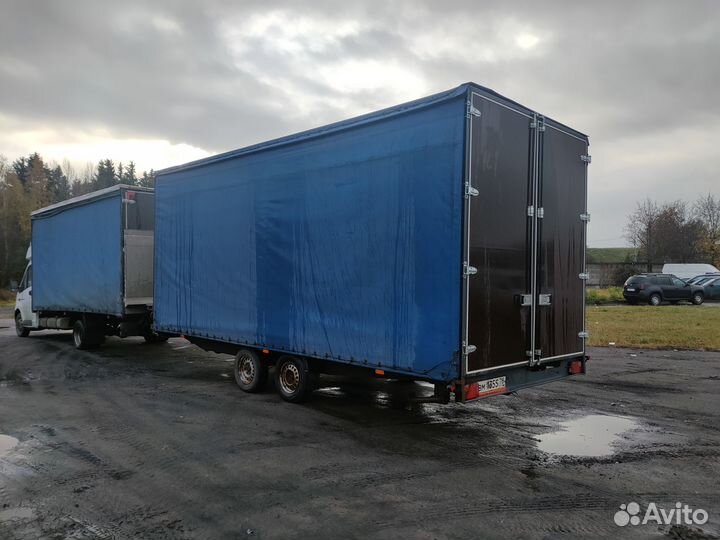 Прицепы для легковых автомобилей двухосный