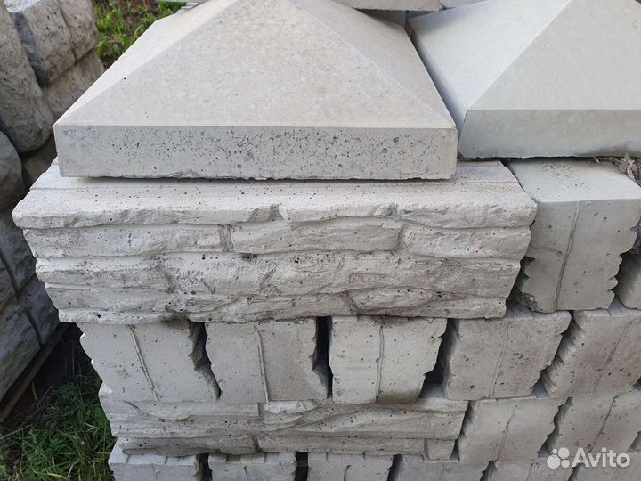 Блок забора, блок стены