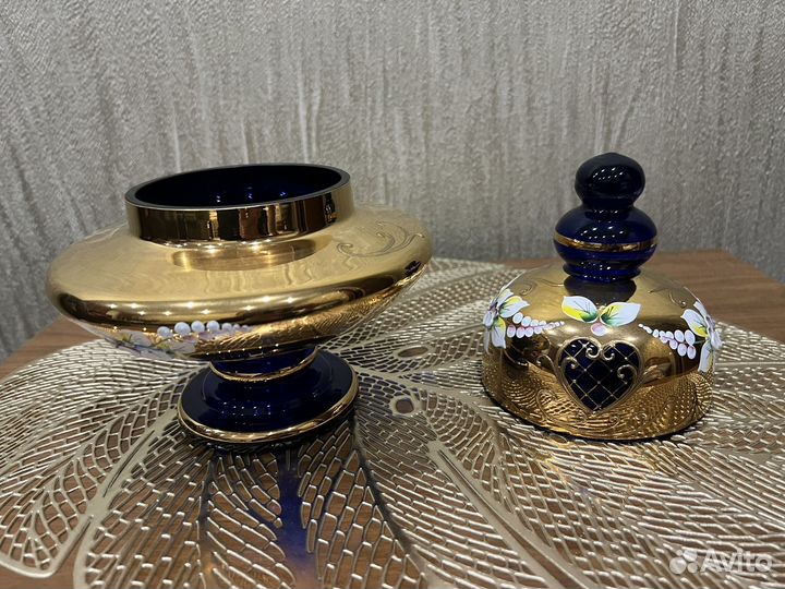 Ваза конфетница Богемия