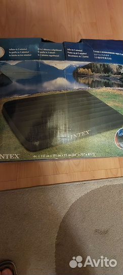 Надувной матрас intex
