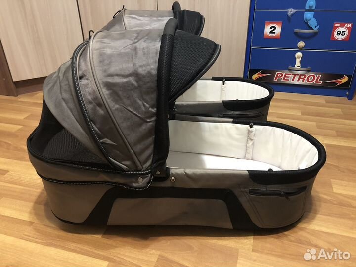 Коляска для двойни tfk