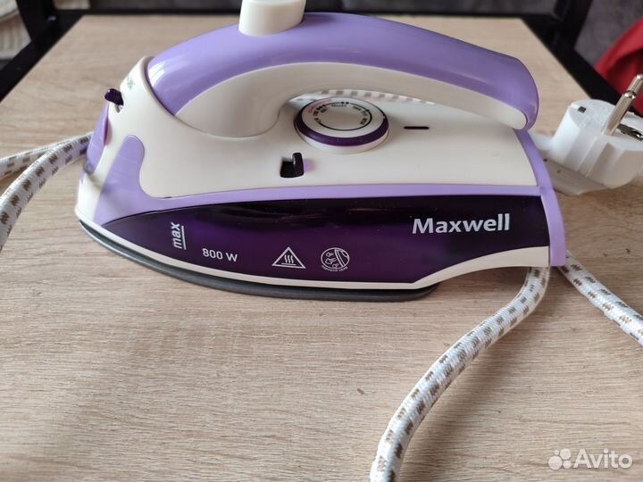 Утюг дорожный Maxwell