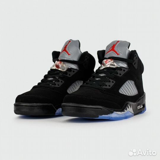 Кроссовки Air Jordan 5 Black Metallic