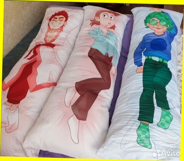 Дакимакура аниме 50х150 см