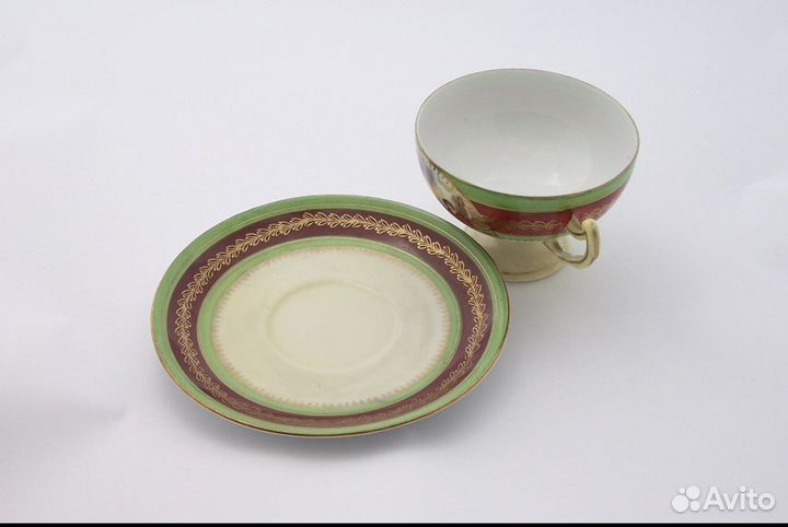 Чайная пара Австрия антикварная
