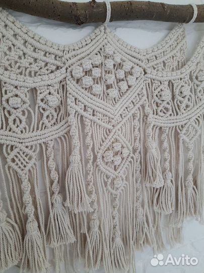 Настенное панно макраме