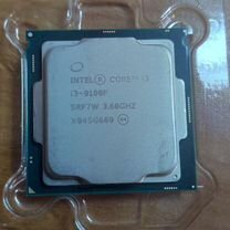 Процессор intel core i3 9100f LGA1151 v2