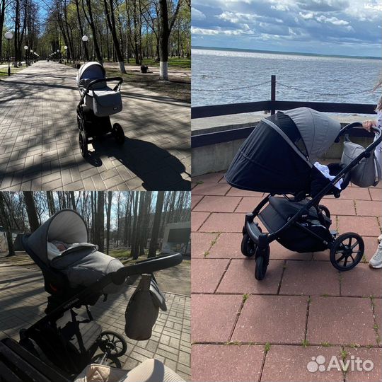 Коляска 3 в 1 riko basic Montana