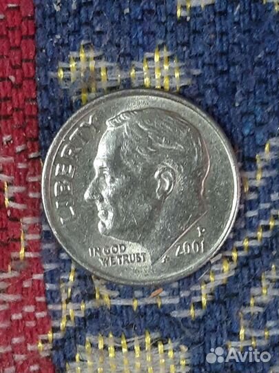 Монета 2001год