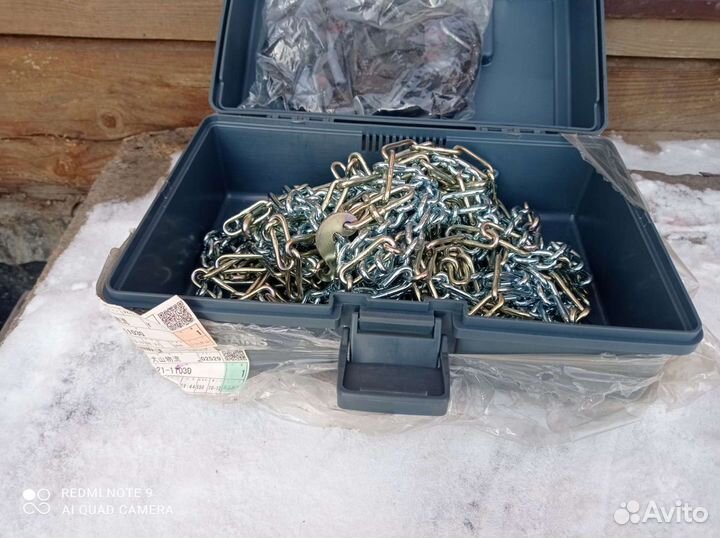 Цепи противоскольжения на колеса