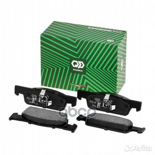 Колодки тормозные дисковые перед FDP2890 pilenga