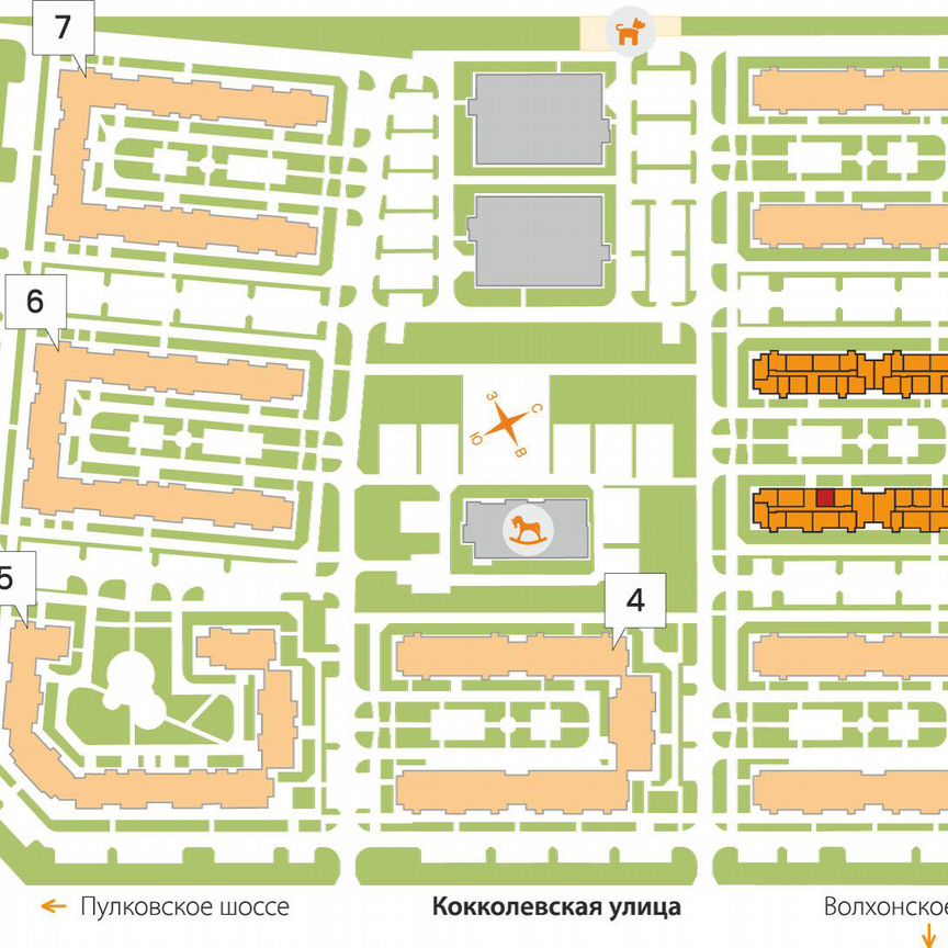 1-к. квартира, 39,1 м², 3/5 эт.