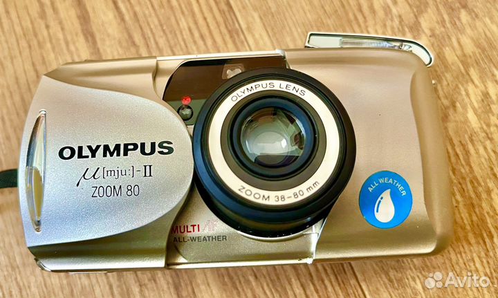 Пленочный фотоаппарат olympus mju ii