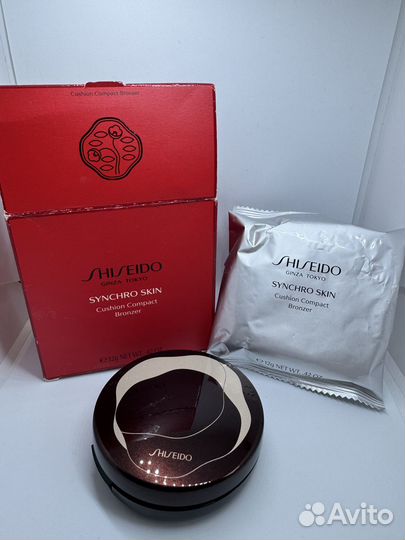 Shiseido synchro skin cushion compact bronzer