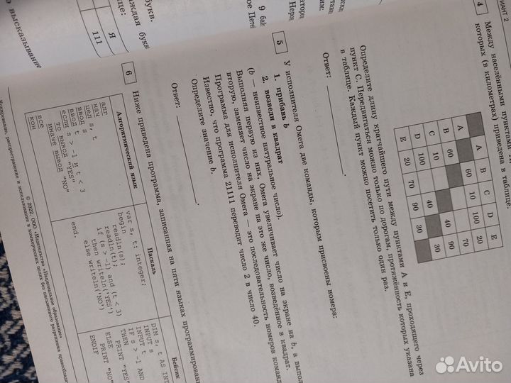 Информатика огэ