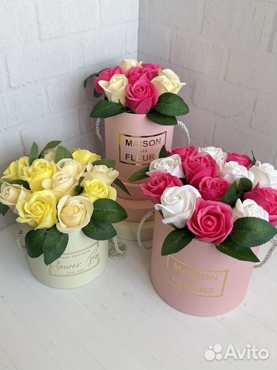 Мыльные букеты