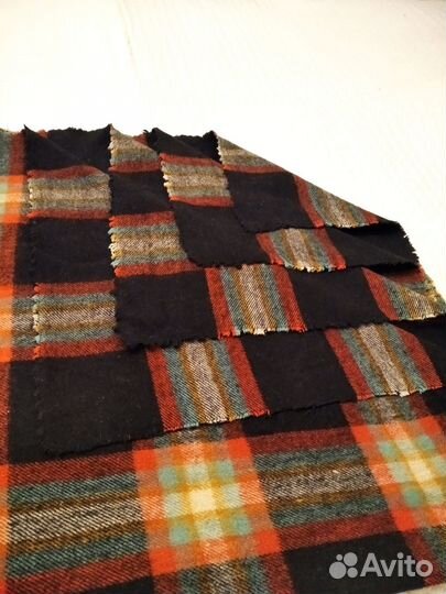 Плед шерсть 100 процентов 158х158 + одеяло подарок