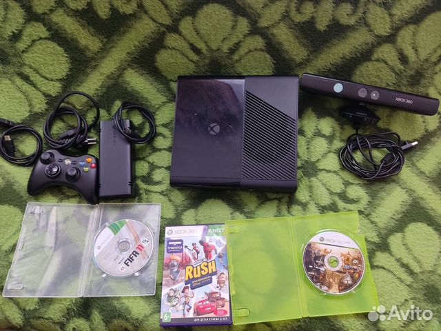XBox 360 С Играми И Kinect В Отличном Состоянии