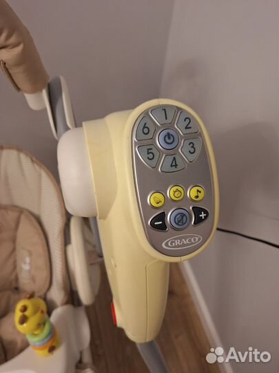 Кресло Качели Swing & Bounce graco