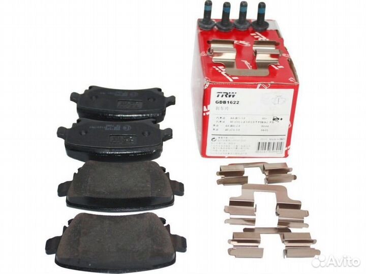 Колодки тормозные TRW Passat B6; Tiguan